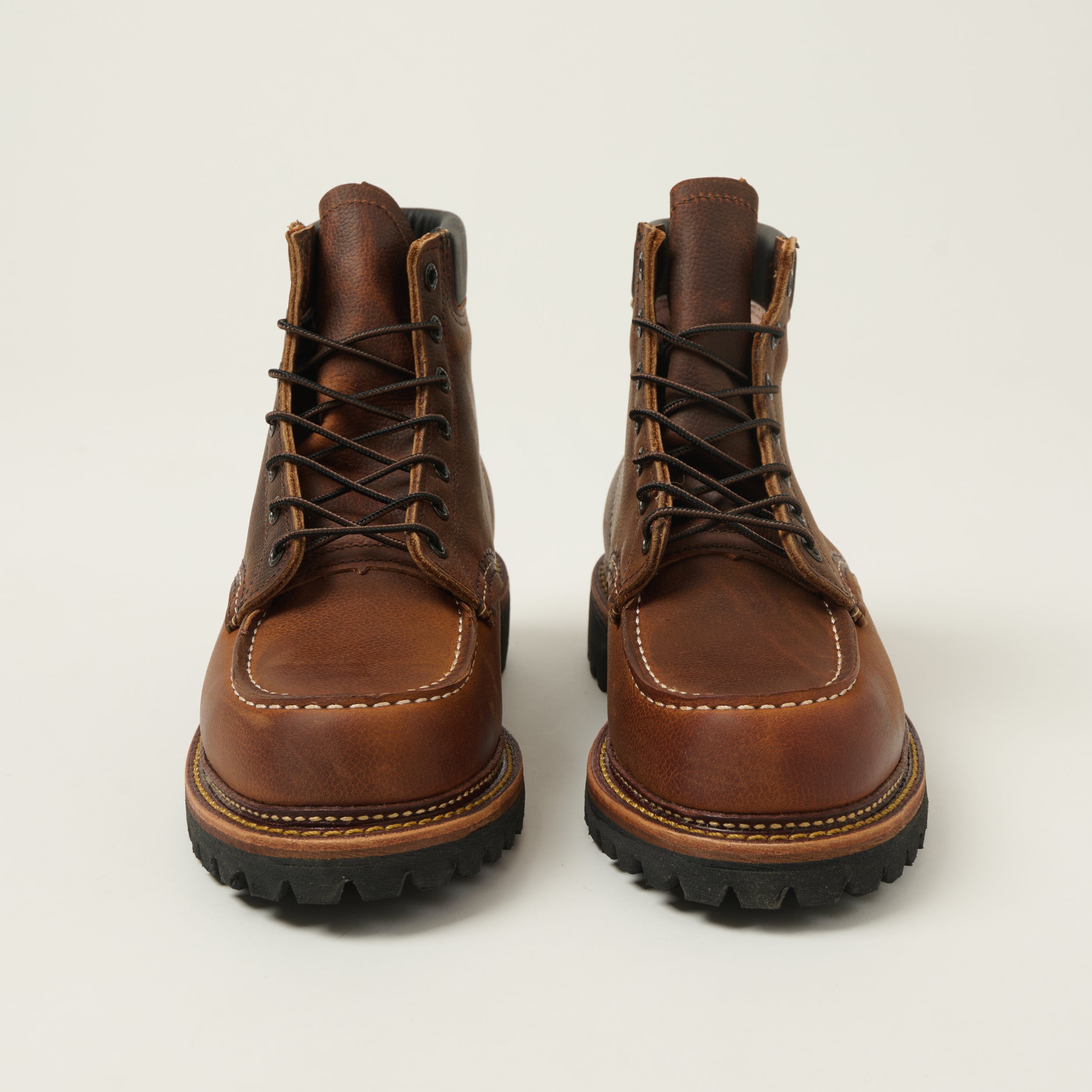 Red Wing 8213 Norway Moc Toe Work Boot - Copper Rough & Tough