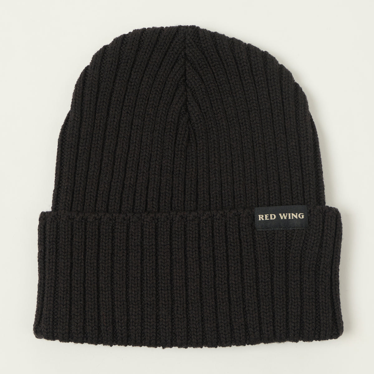 Red Wing 97483 Shaniko Wool Rib Beanie - Black