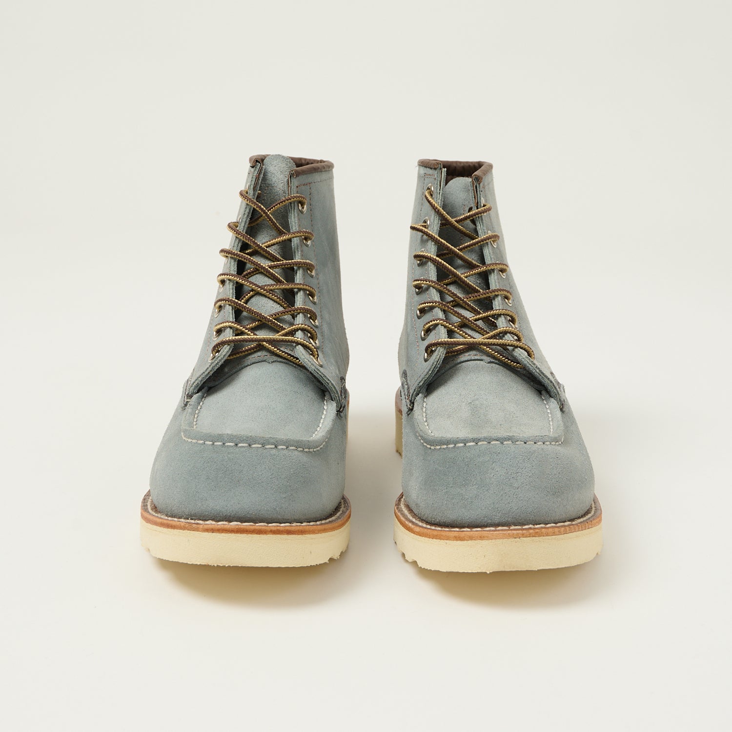 Red Wing 8800 Classic Moc Toe Boot - Dusty Blue Abilene – SON OF A