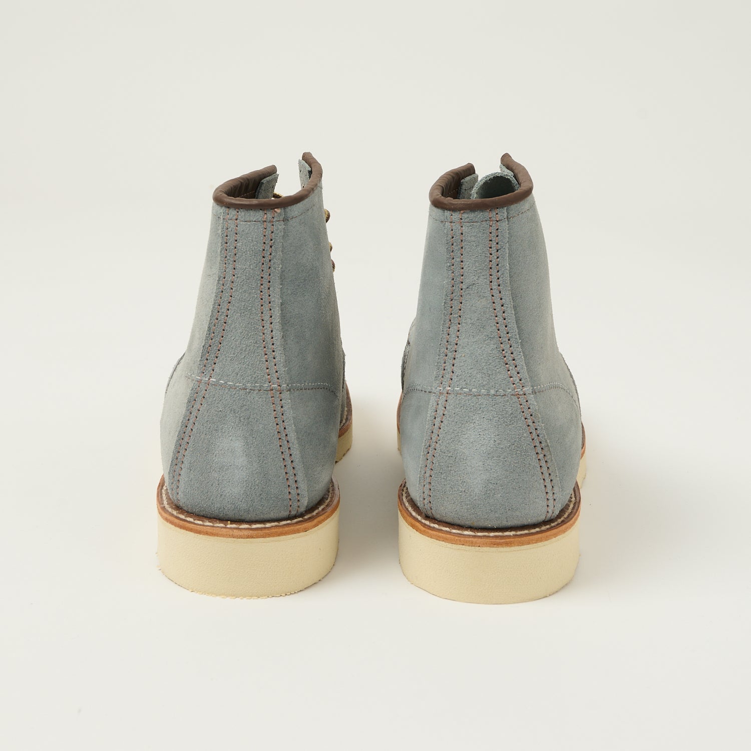 Red Wing 8800 Classic Moc Toe Boot - Dusty Blue Abilene – SON OF A