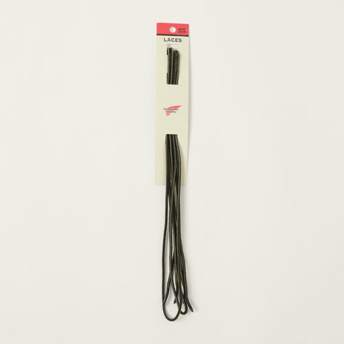 Red Wing Taslan Laces - Black/ Camo Green