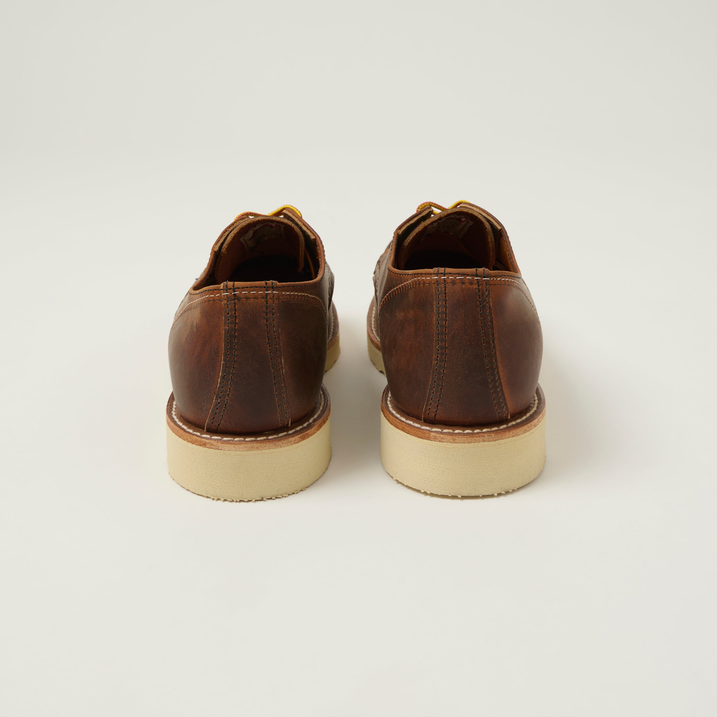 Red Wing 8077 Shop Moc Oxford Shoe - Copper Rough & Tough – SON OF