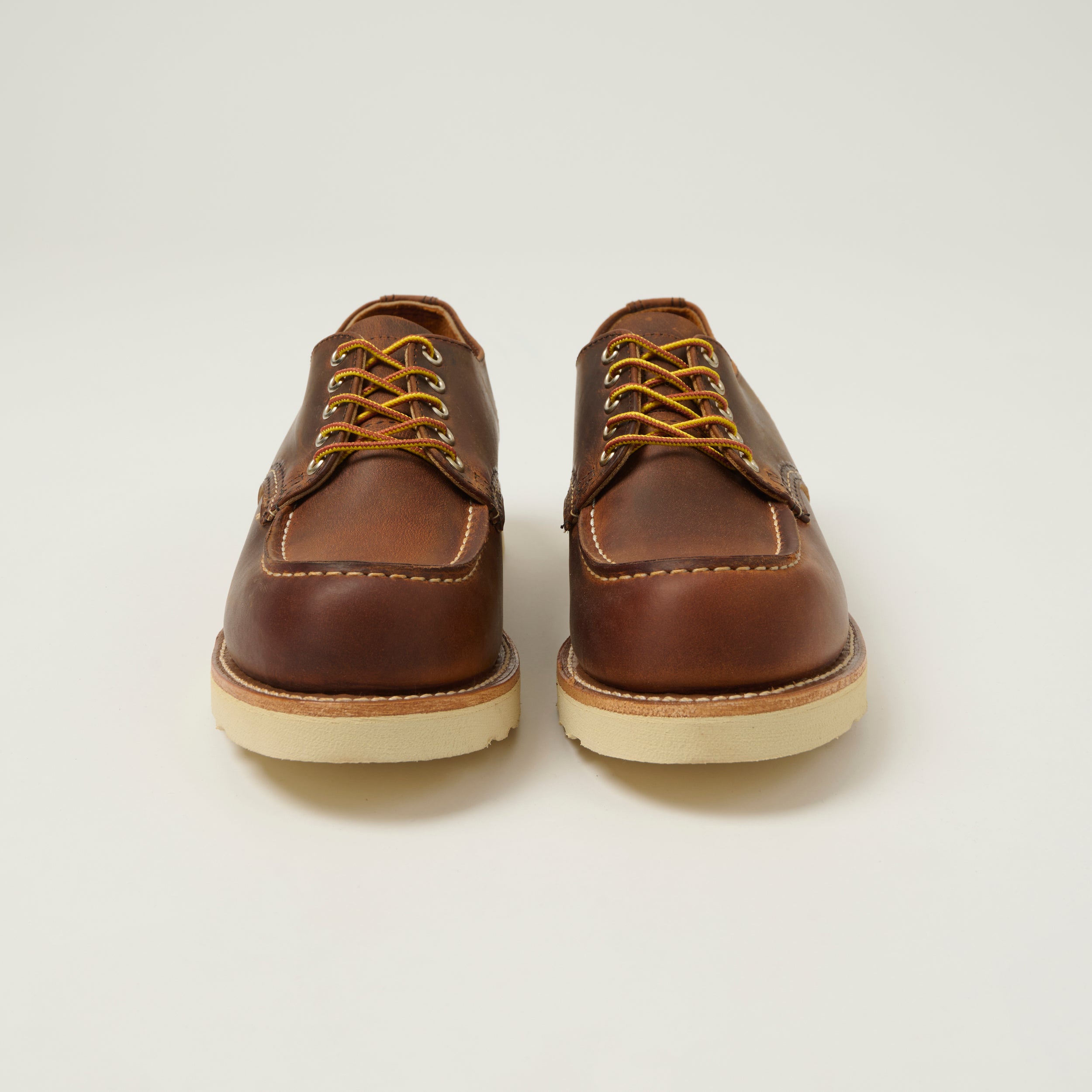 Red Wing 8077 Shop Moc Oxford Shoe - Copper Rough & Tough – SON OF