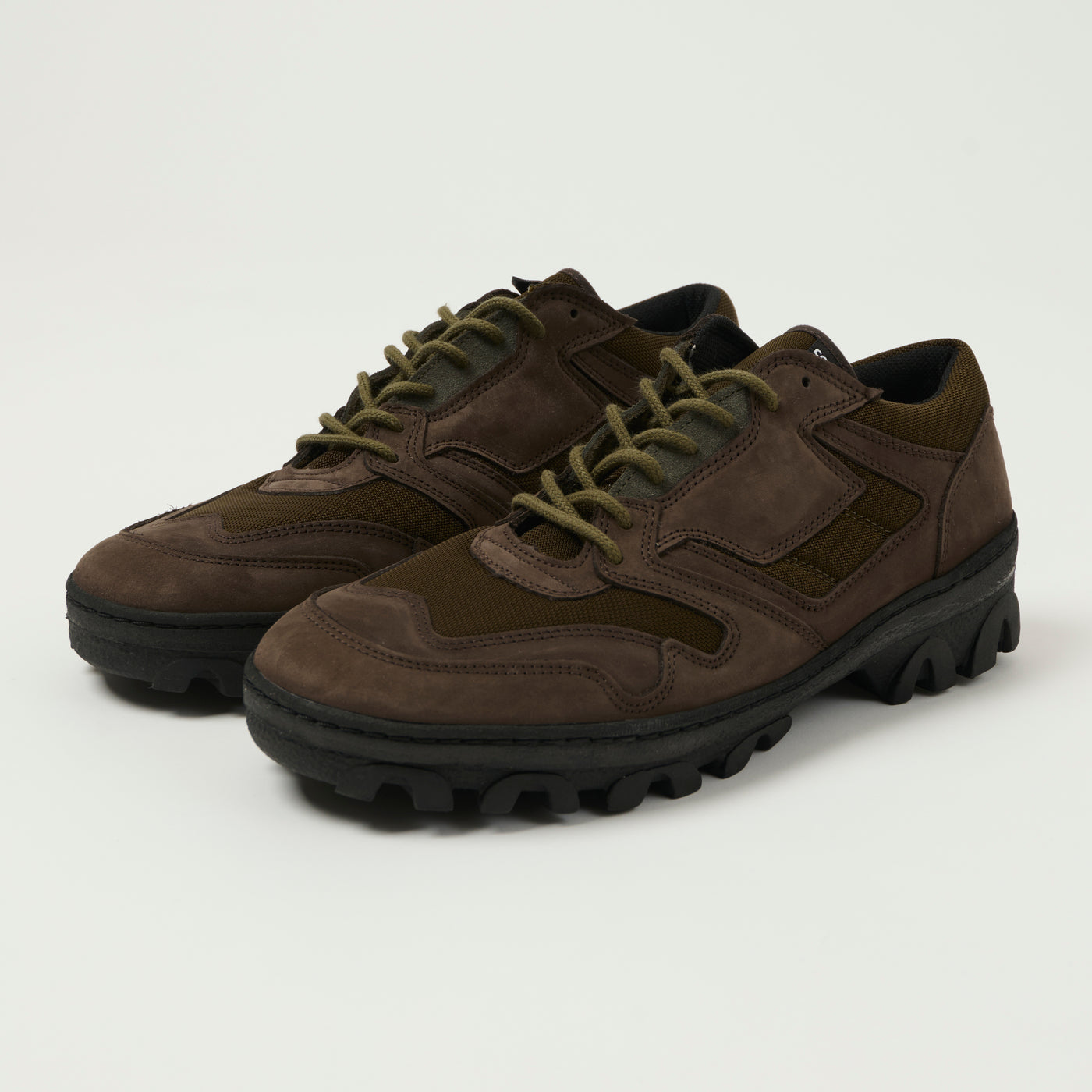 Reproduction of Found 1858-F British Military Trainer Modified Off-Road - Brown/Olive