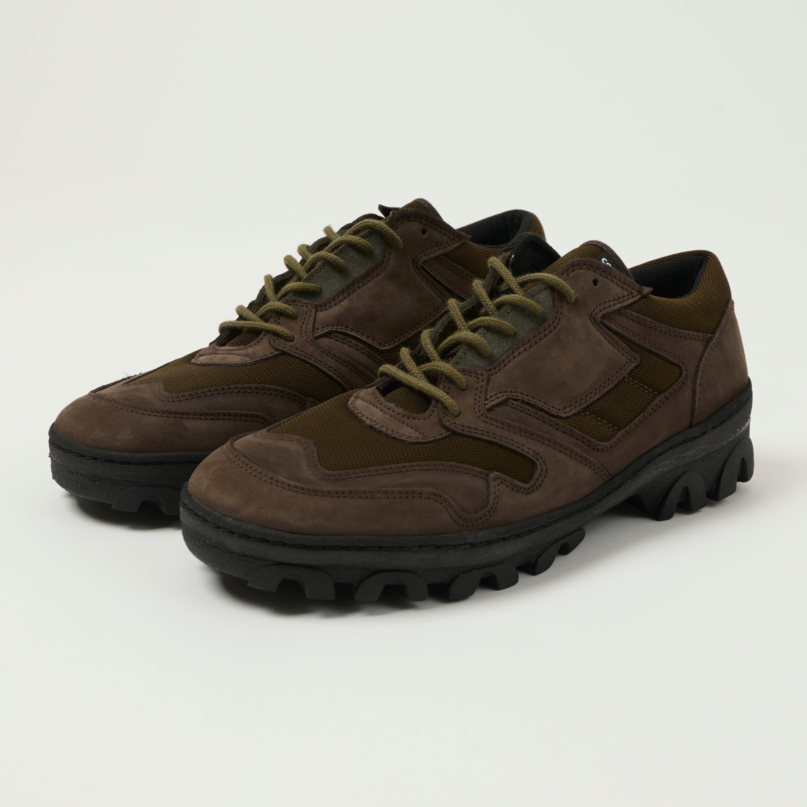 Reproduction of Found 1858-F British Military Trainer Modified Off-Road - Brown/Olive