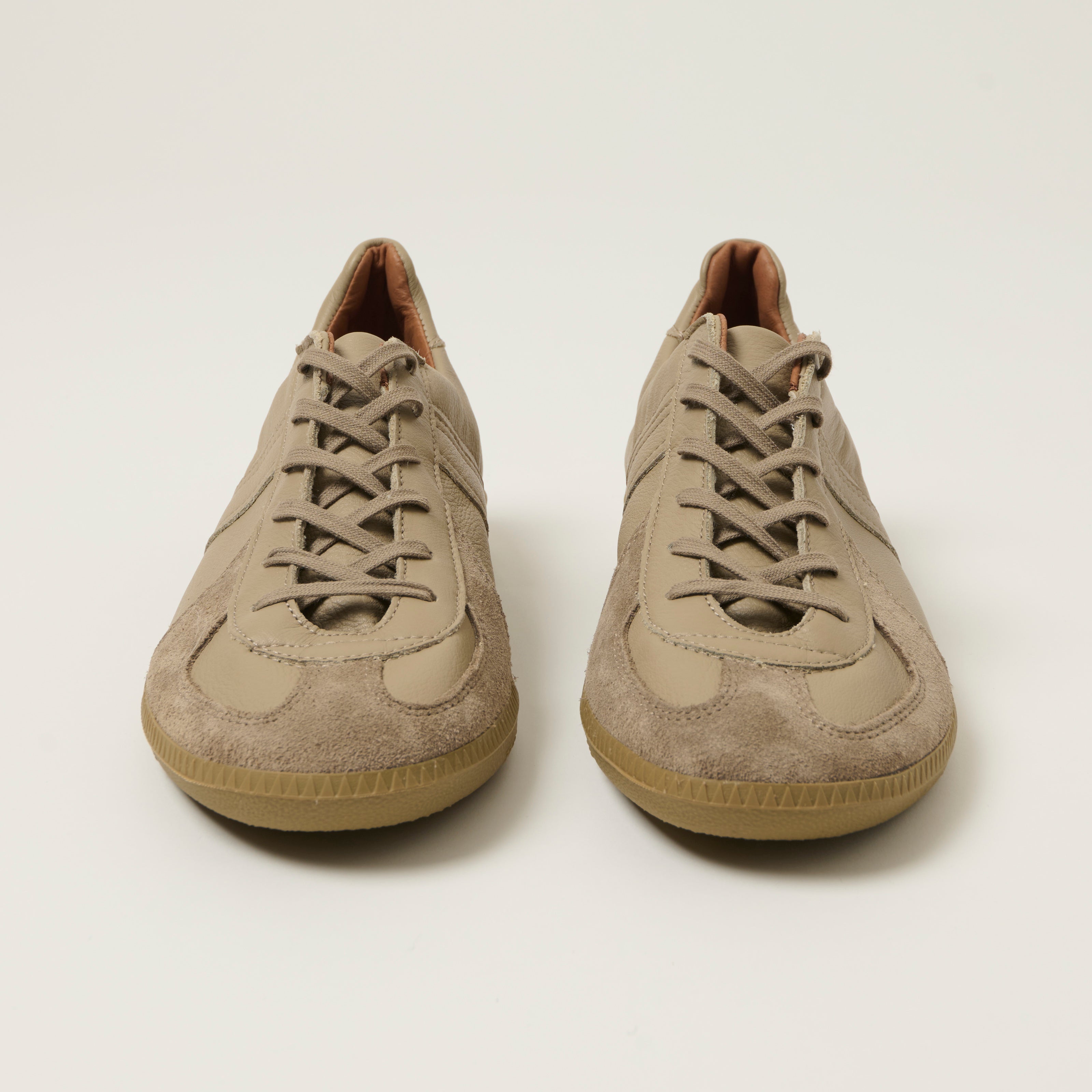 Reproduction of Found 1980s German Military Trainer - Beige Khaki
