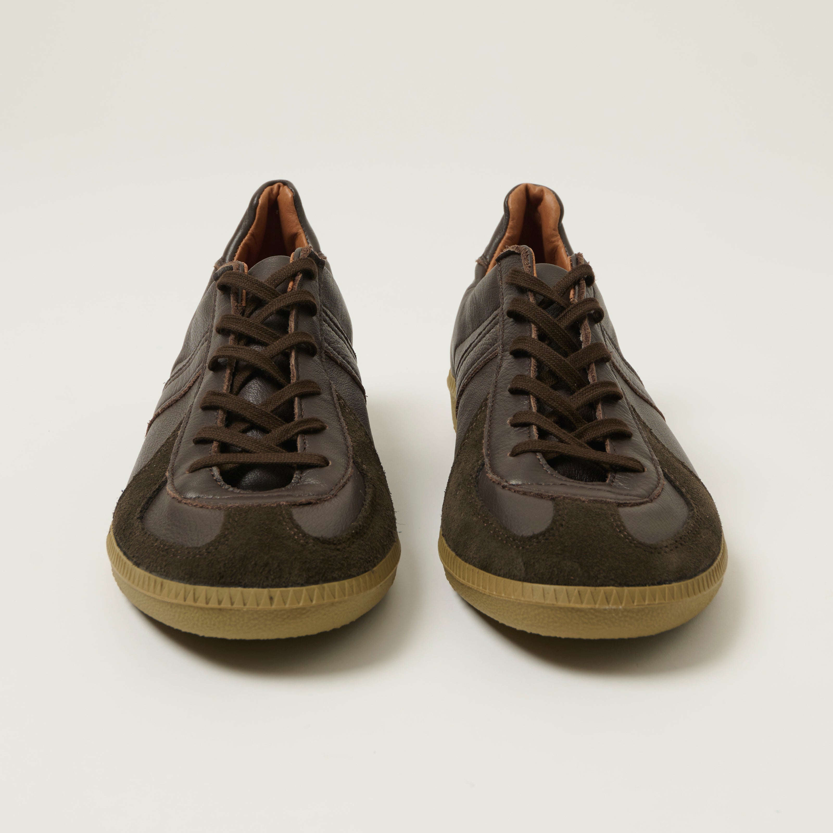 Reproduction of Found 1980s German Military Trainer - Dark Brown