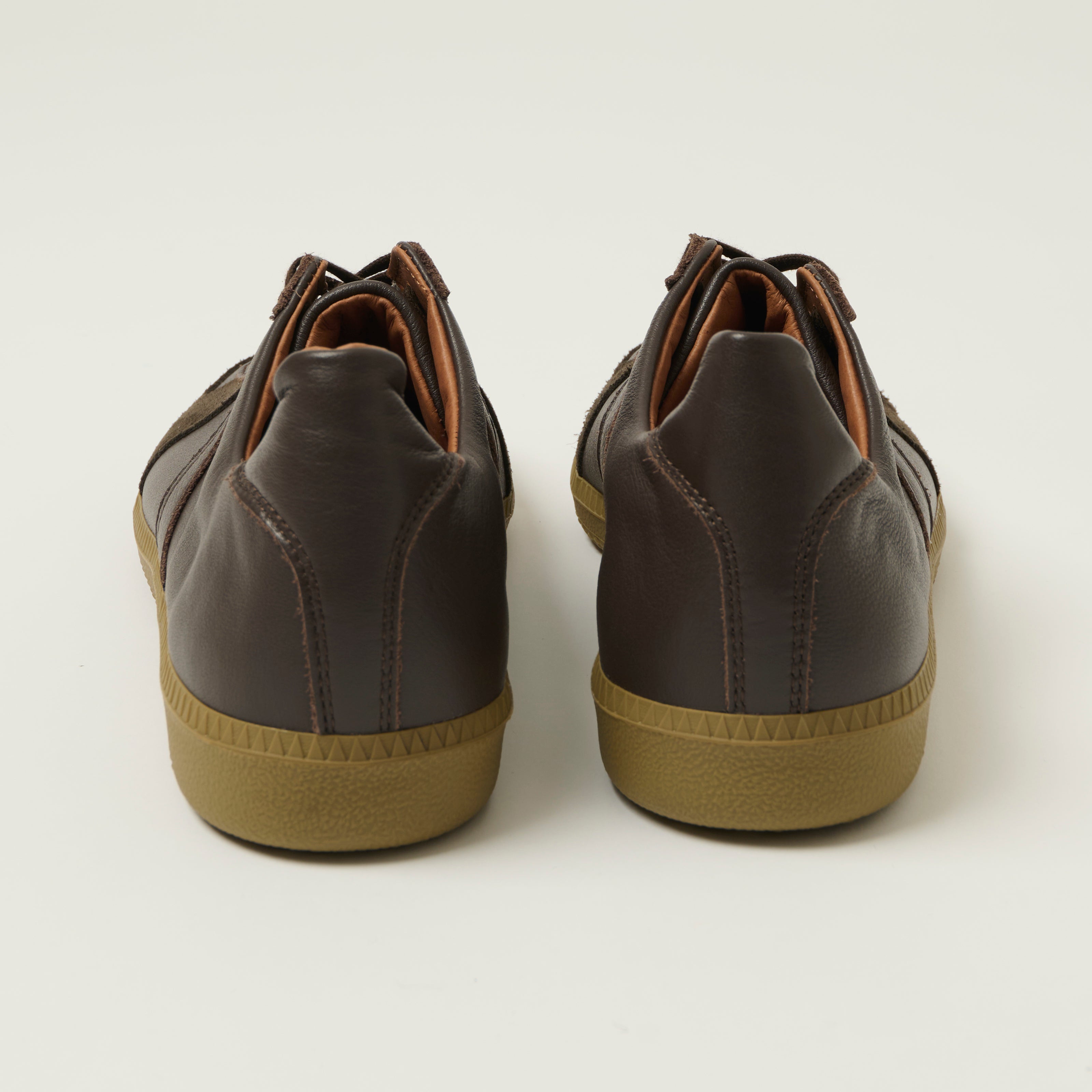 Reproduction of Found 1980s German Army Trainer - Dark Brown – SON