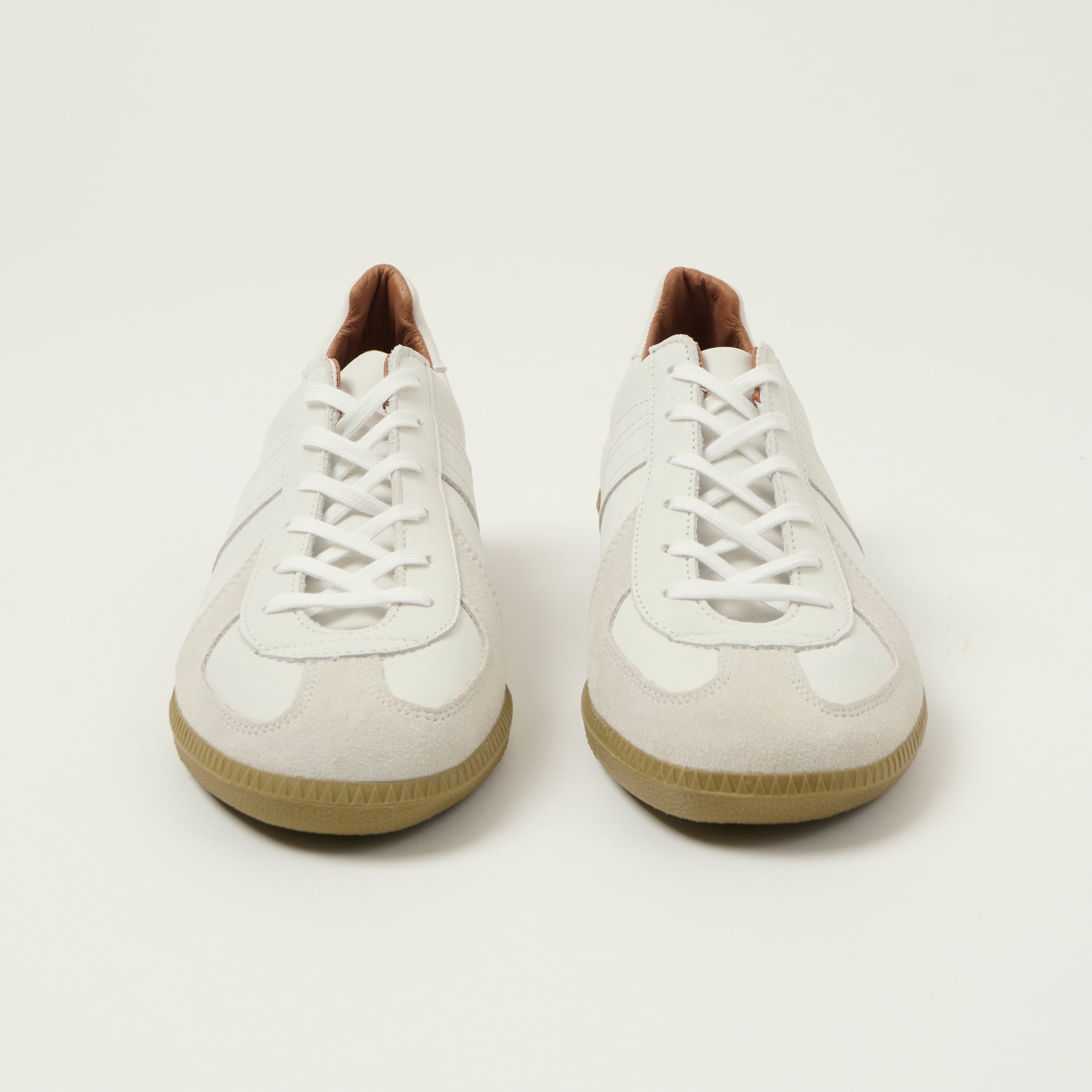 Reproduction of Found 1980s German Army Trainer - White Nubuck