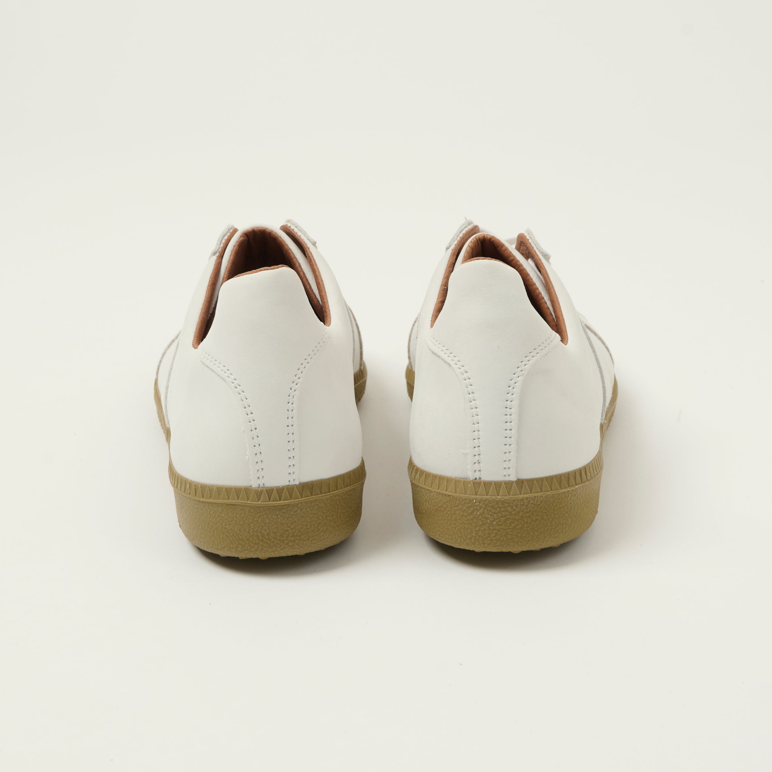 Reproduction of Found 1980s German Army Trainer - White Nubuck