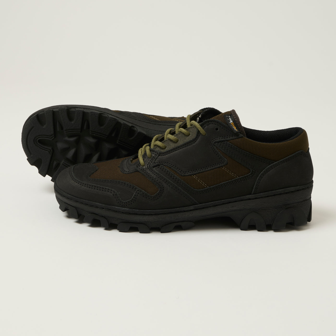 Reproduction of Found 1858-F British Military Trainer Modified Off-Road - Black/Olive