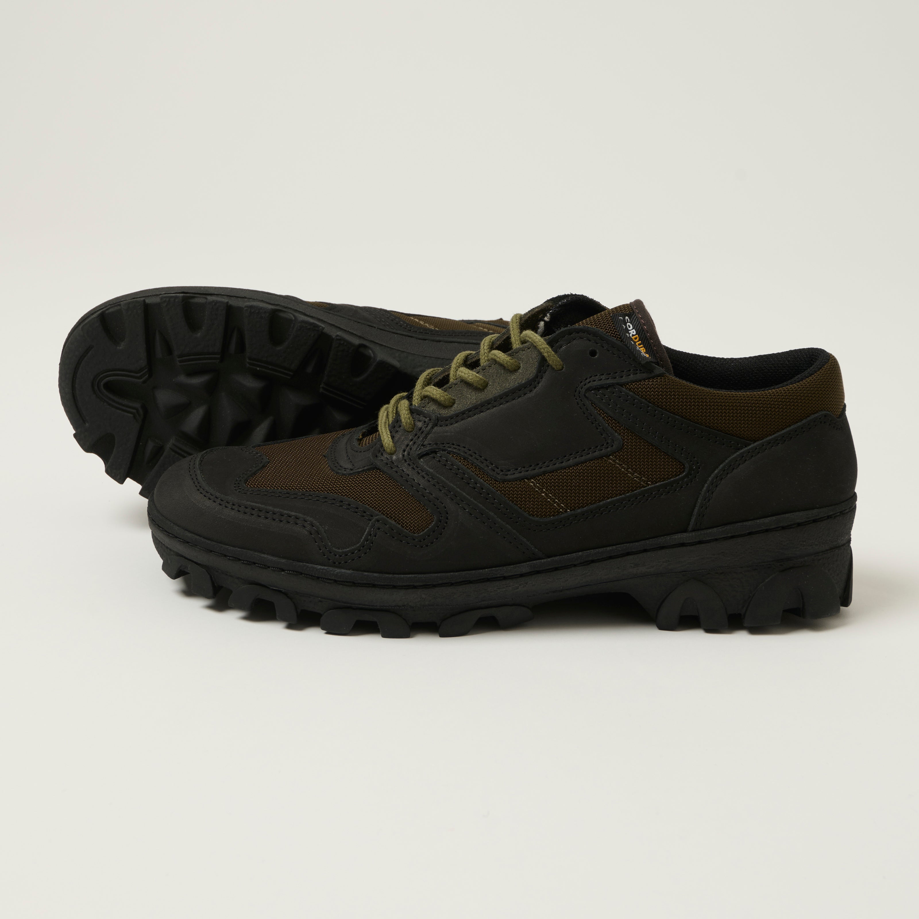 Reproduction of Found 1858-F British Military Trainer Modified Off-Road - Black/Olive
