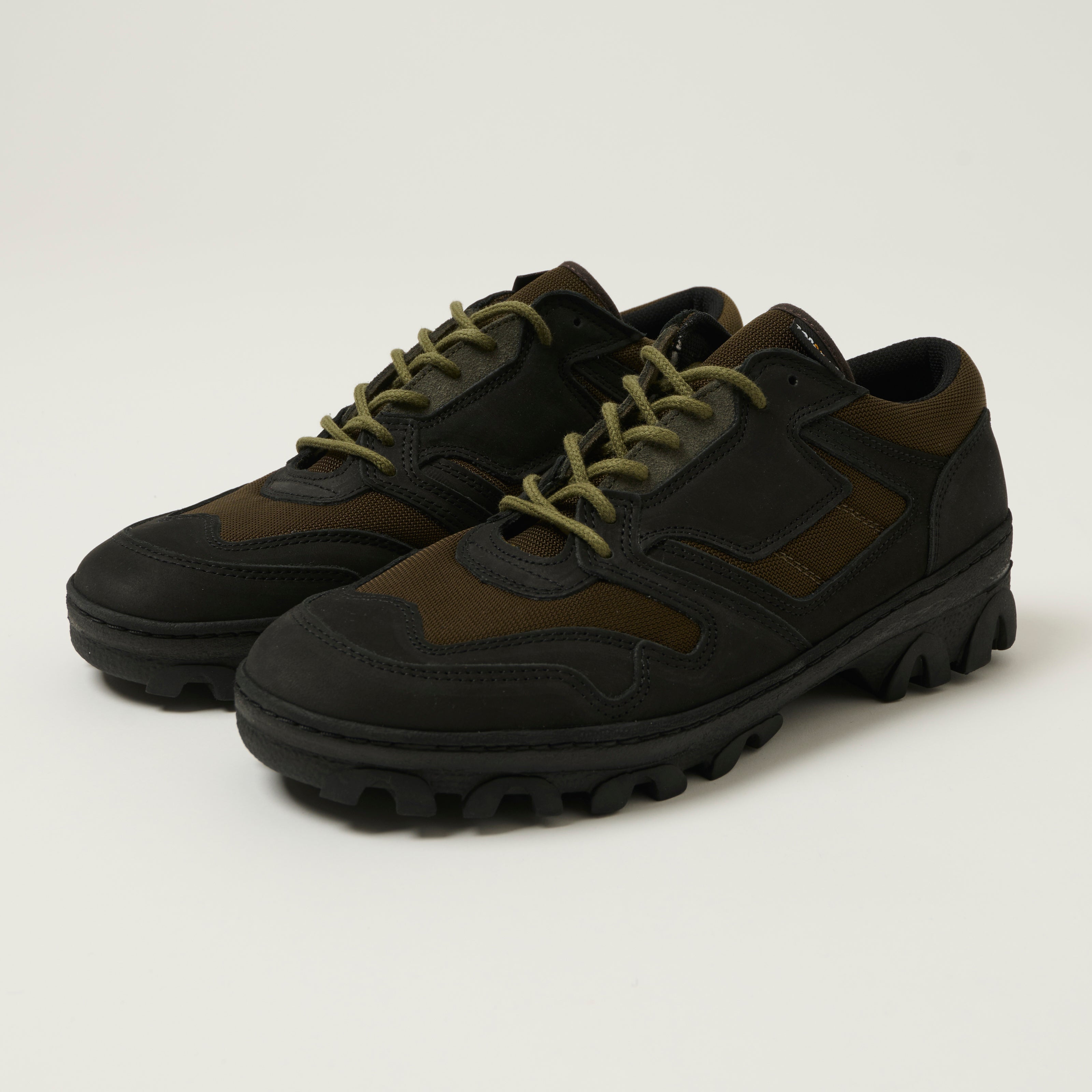 Reproduction of Found 1858-F British Military Trainer Modified Off-Road - Black/Olive