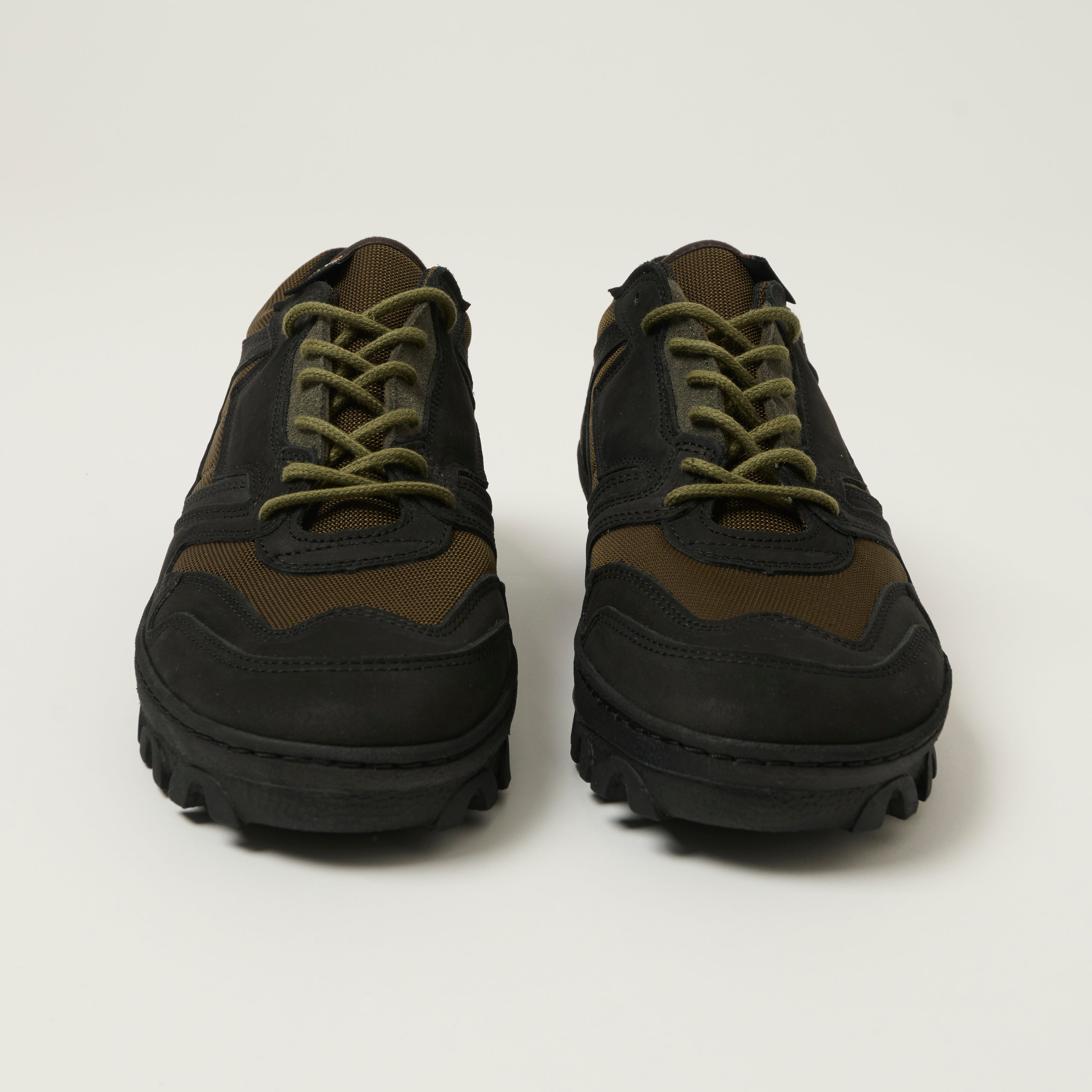 Reproduction of Found 1858-F British Military Trainer Modified Off-Road - Black/Olive
