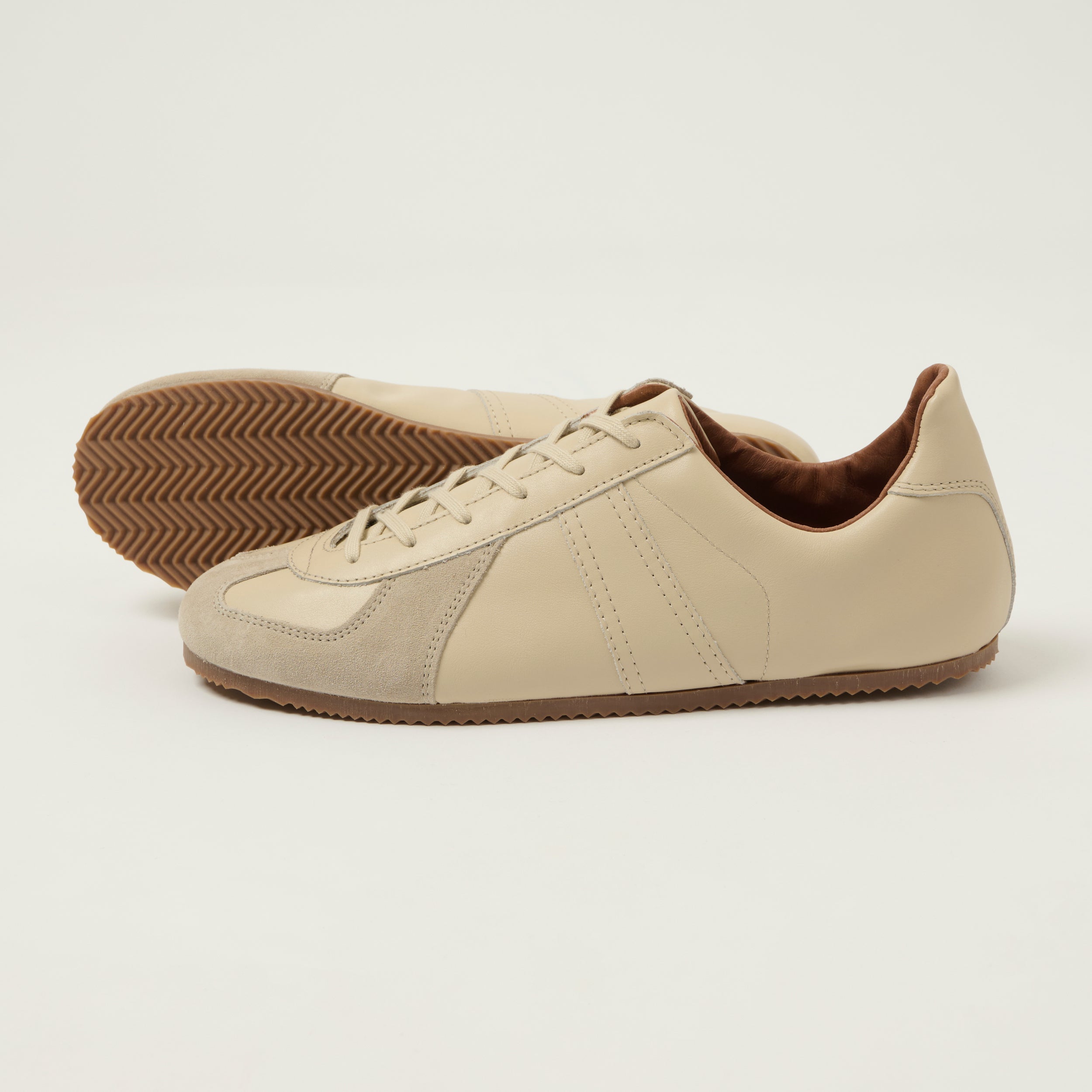 Reproduction of Found 1980s German Army Trainer - Camel Nubuck