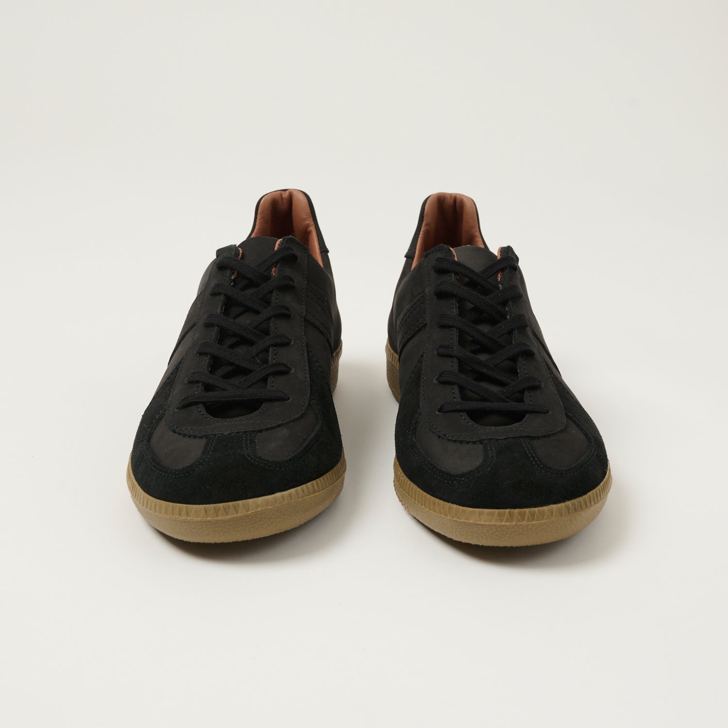 Reproduction of Found 1980s German Army Trainer - Black Nubuck