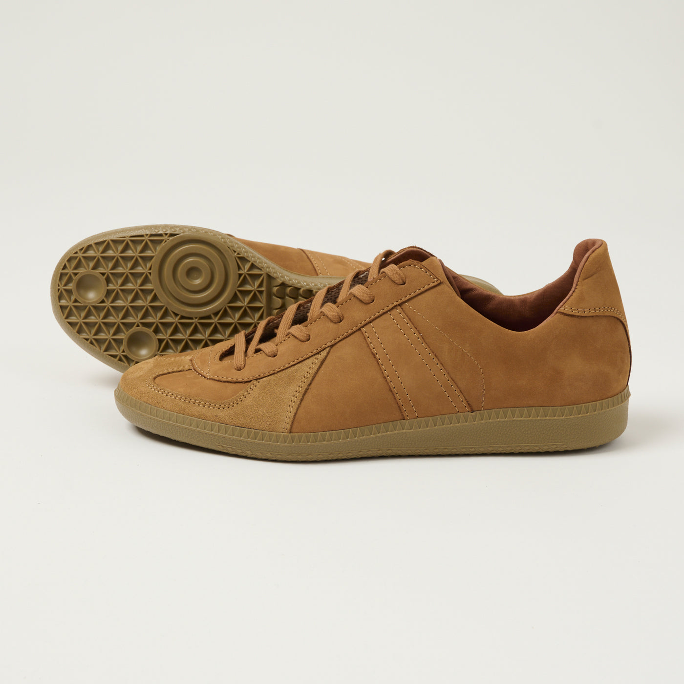 Reproduction of Found 1980s German Army Trainer - Camel Nubuck