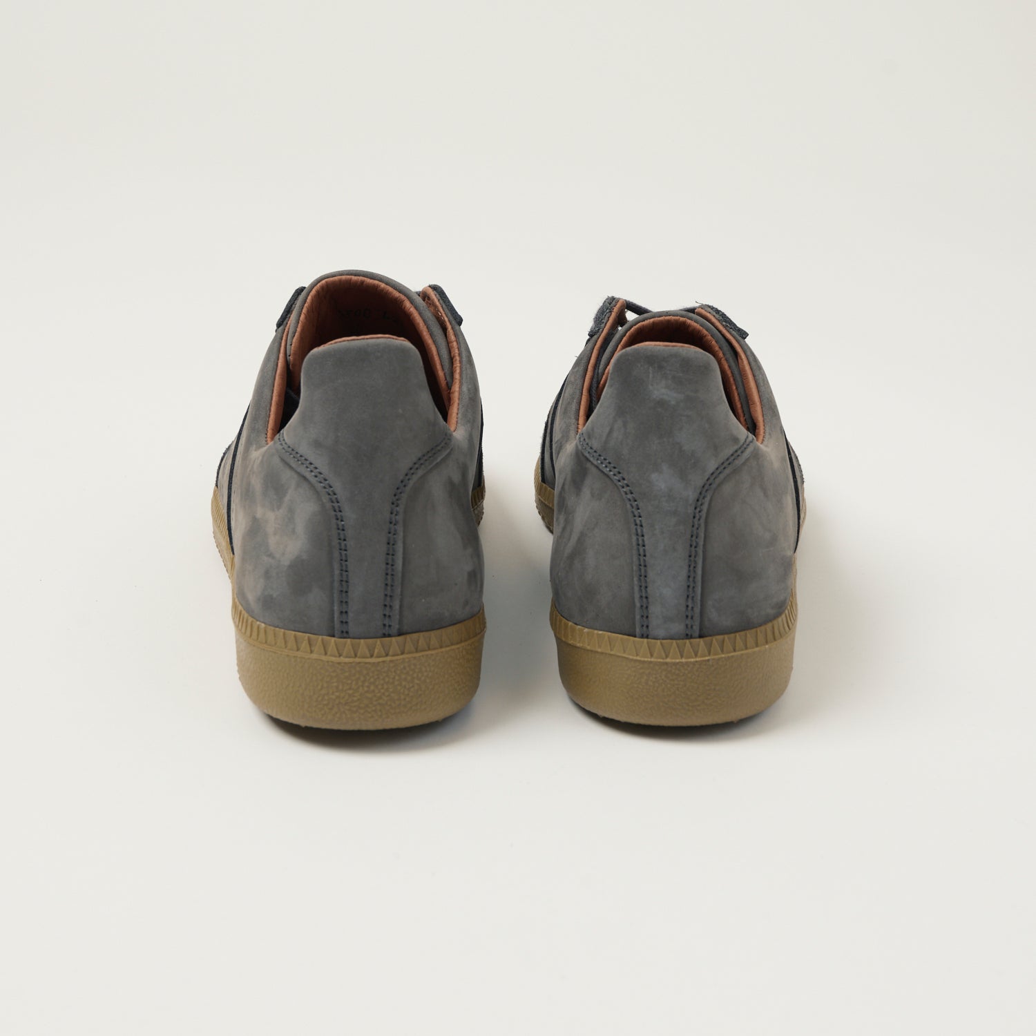 Reproduction of Found 1980s German Army Trainer - Dark Grey Nubuck