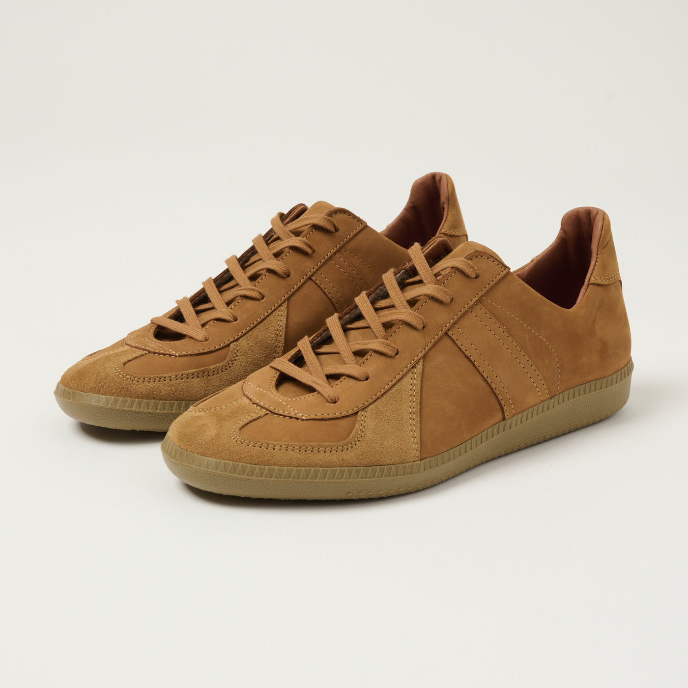 Reproduction of Found 1980s German Army Trainer - Camel Nubuck