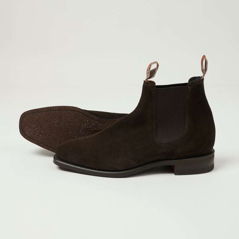 R.M.Williams 'Comfort Craftsman' Chelsea Boot - Chocolate Suede