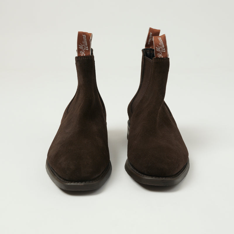 R.M.Williams 'Comfort Craftsman' Chelsea Boot - Chocolate Suede