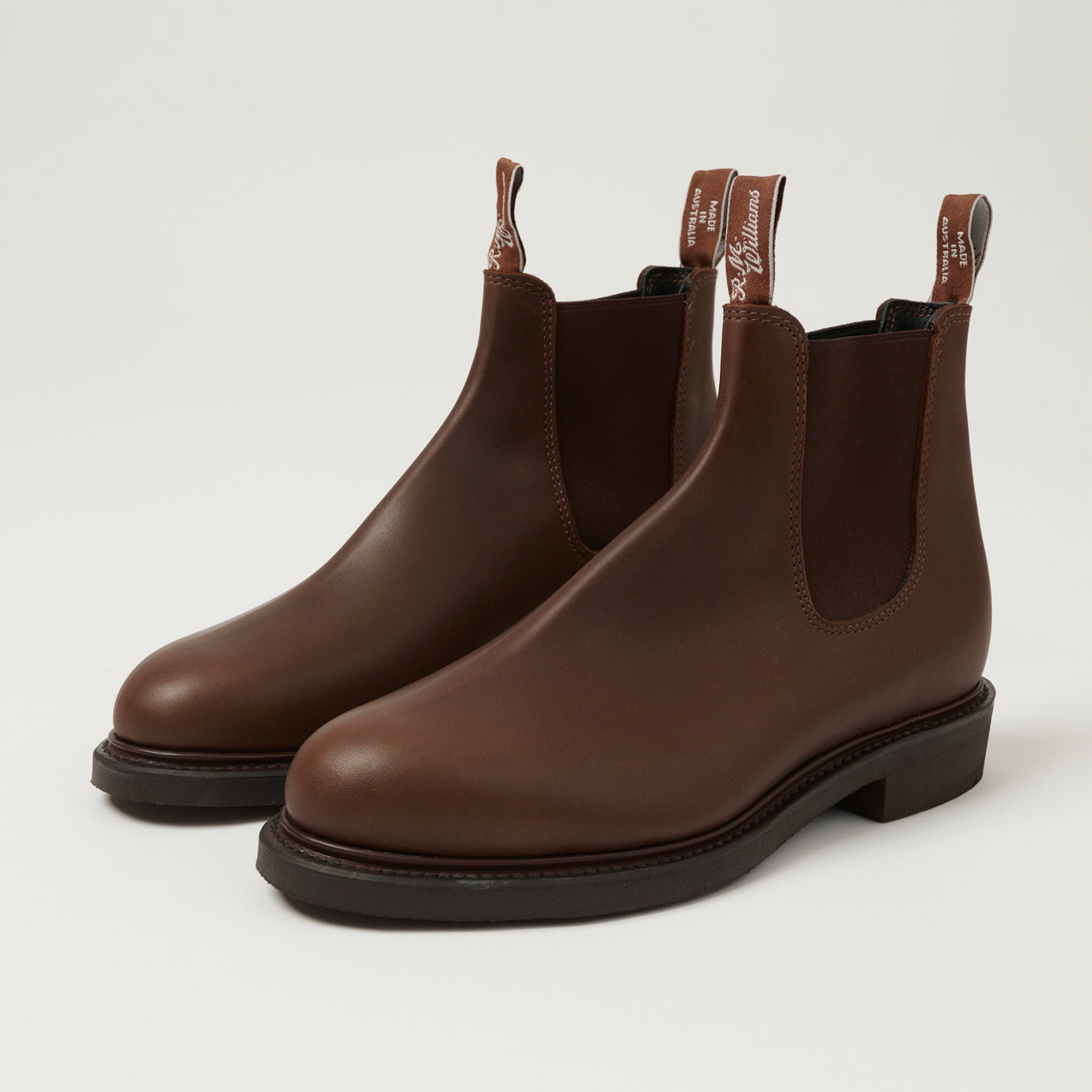 'Gardener' Leather Chelsea Boot Brown - Main Image