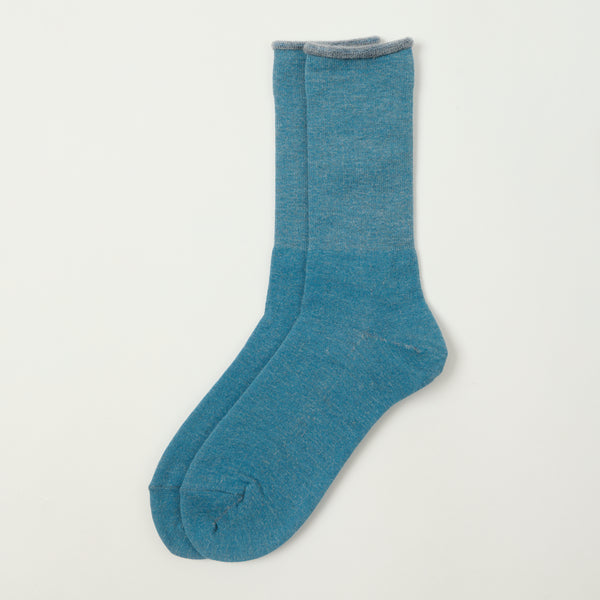 RoToTo City Socks - Light Blue/Grey