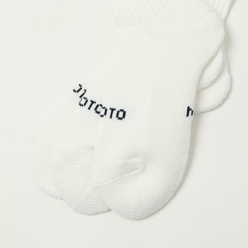 RoToTo Organic Daily 3 Pack Mini Crew Sock - White