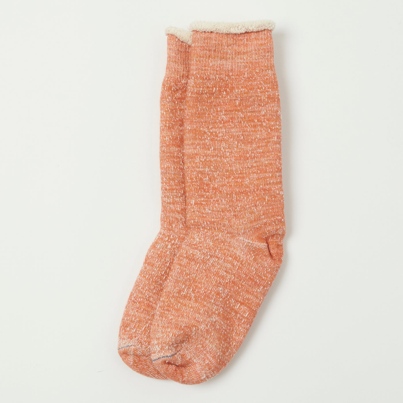 RoToTo Double Face Crew Sock - Orange