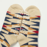 RoToTo Merino Lambs Wool Room Socks Native - Ivory