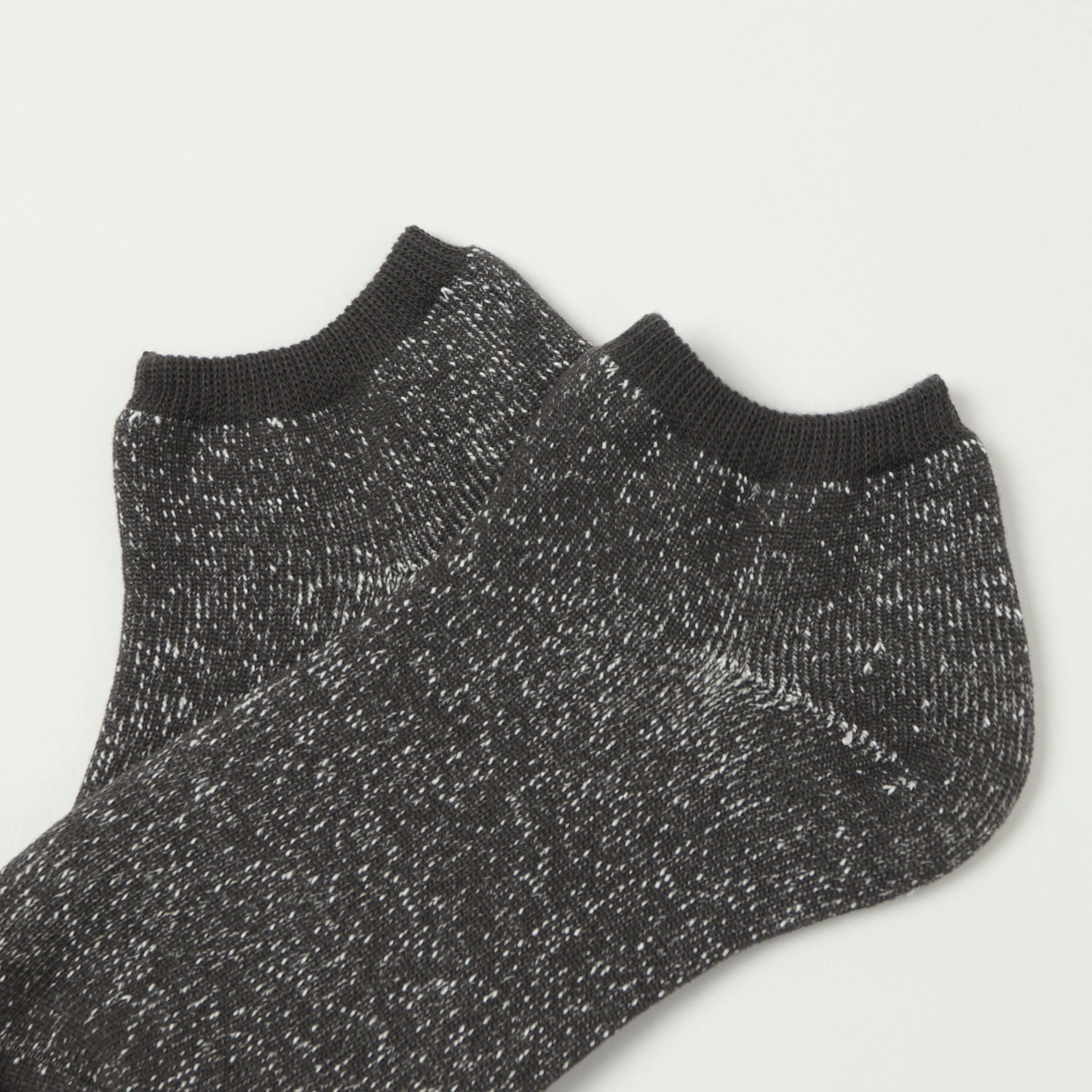 RoToTo Washi Pile Short Sock - Charcoal