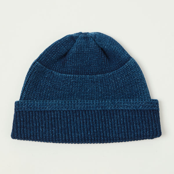 Rototo Indigo Mil Watch Cap - Dark Indigo