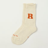 RoToTo Raffy Sweat Socks R Logo - Orange