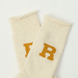 RoToTo Raffy Sweat Socks R Logo - Gold