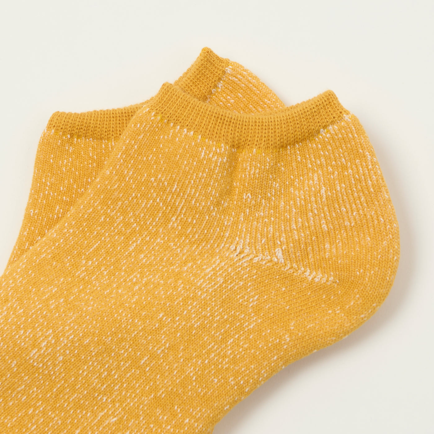 RoToTo Washi Pile Short Sock - Yellow