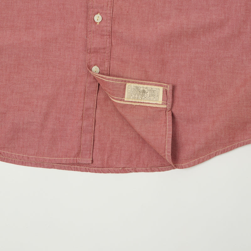 RRL Selvedge-Detailed Chambray Workshirt - Red