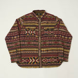 RRL Aztec Jacquard Work Shirt - Red/Multi