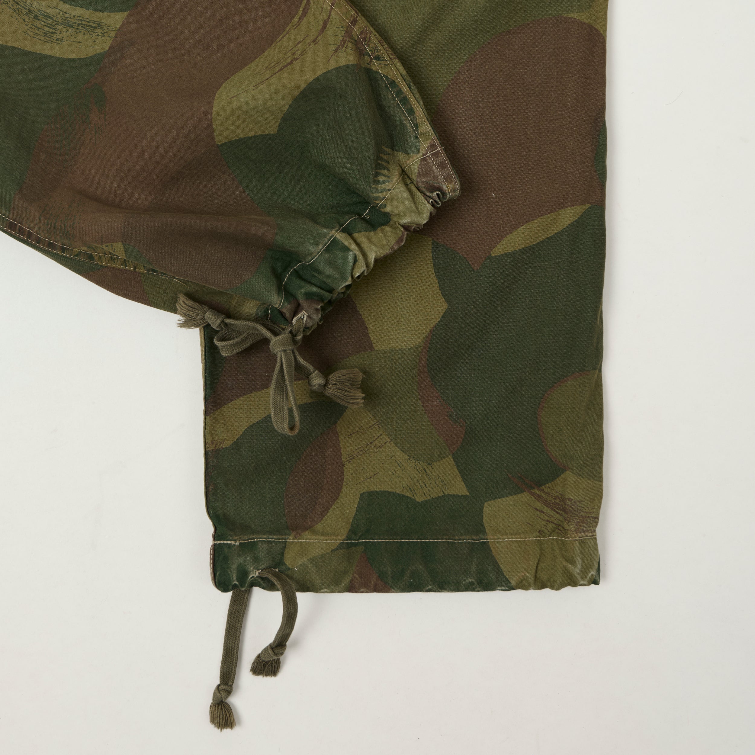RRL Camo Poplin Cargo Field Trouser - Olive CGO