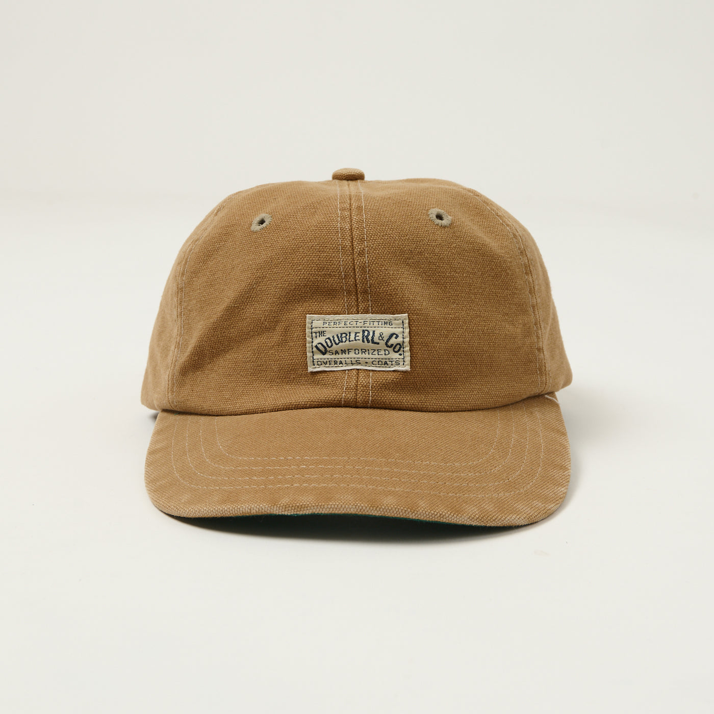RRL Canvas Ball Cap Tan SON OF A STAG - Main Image