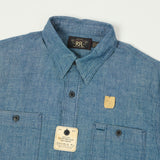 RRL Indigo Chambray Workshirt - Rinse