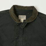 RRL Corduroy-Collar Deck Jacket - Faded Black