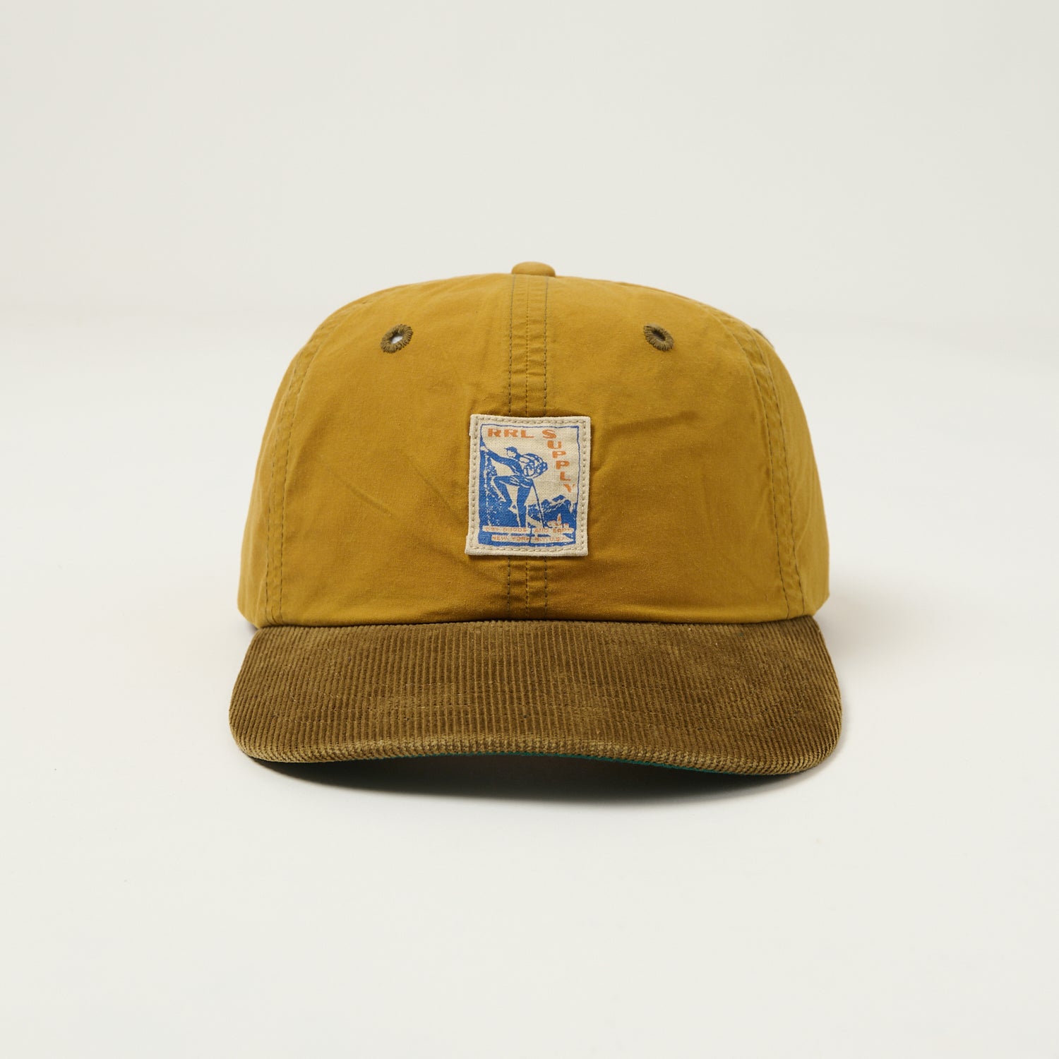 RRL Corduroy Bill Oilcloth Ball Cap - Mustard – SON OF A STAG