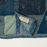 RRL Indigo Patchwork Shirt - Blue