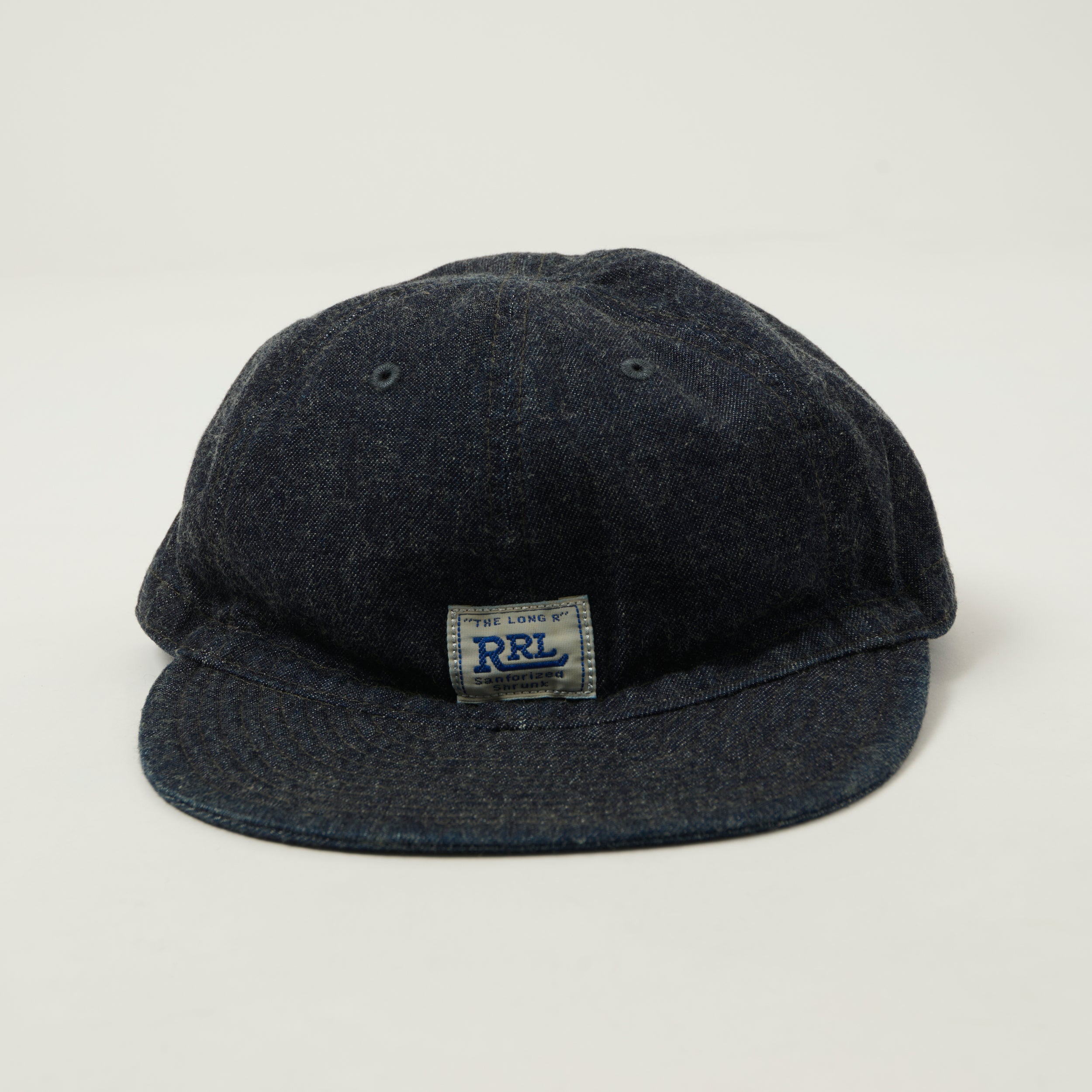 RRL Denim Service Cap - Indigo