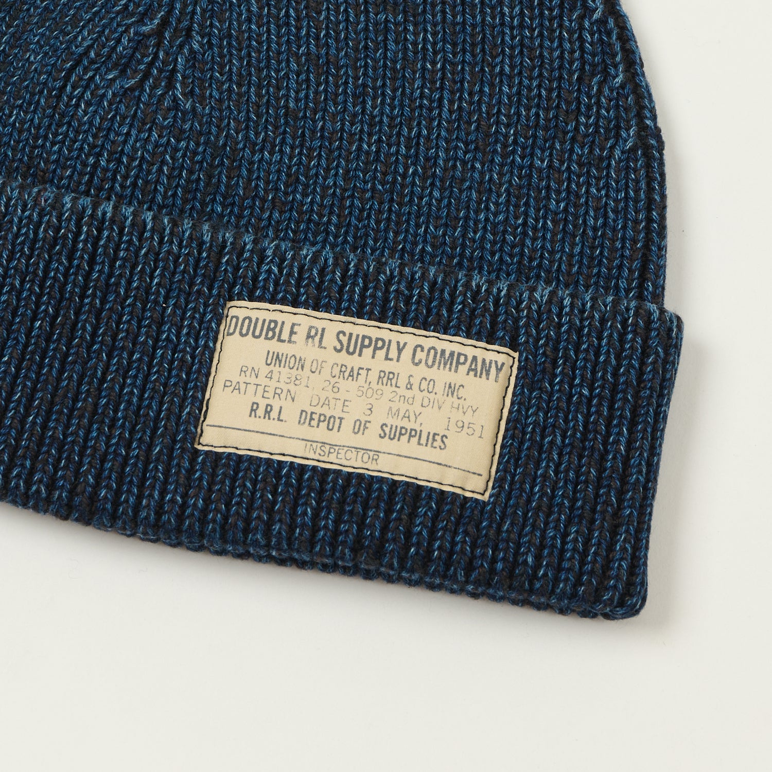 RRL Cotton Watch Cap - Indigo – SON OF A STAG