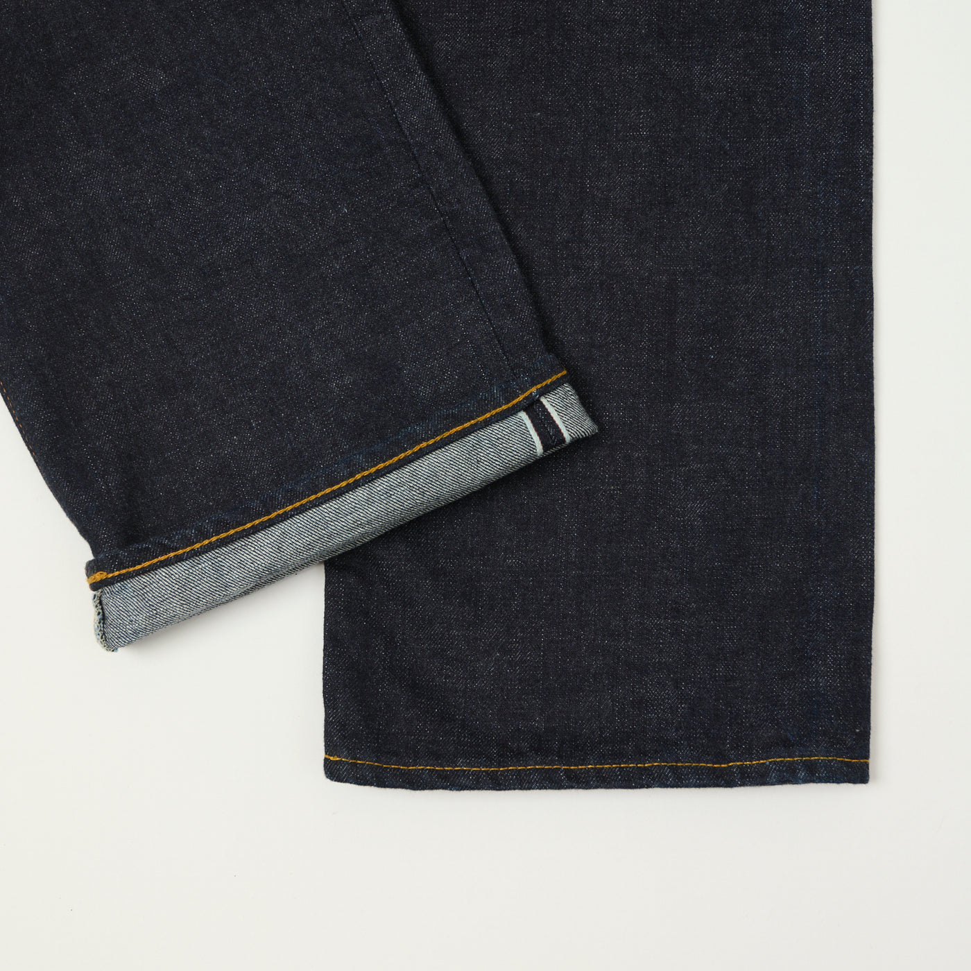 RRL 5-Pocket East-West Selvedge Wide Straight Jean - One Wash