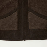 RRL Fleece-Panelled Jacquard Jacket - Brown
