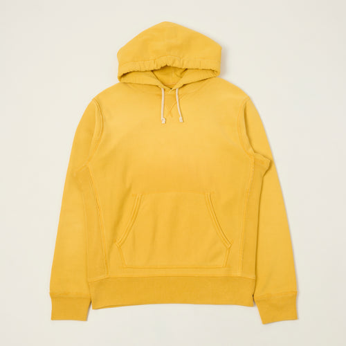 RRL Garment-Dyed French Terry Hoodie - Yellow