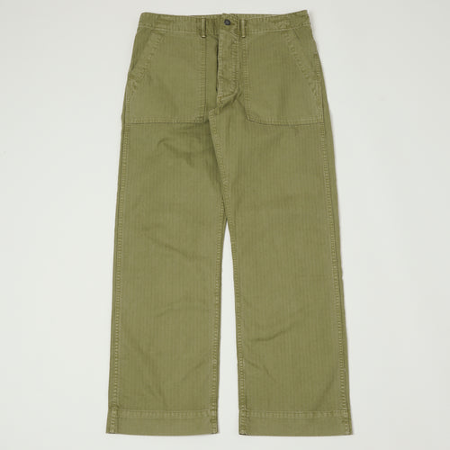 RRL Herringbone Army Trouser - Brewster Green