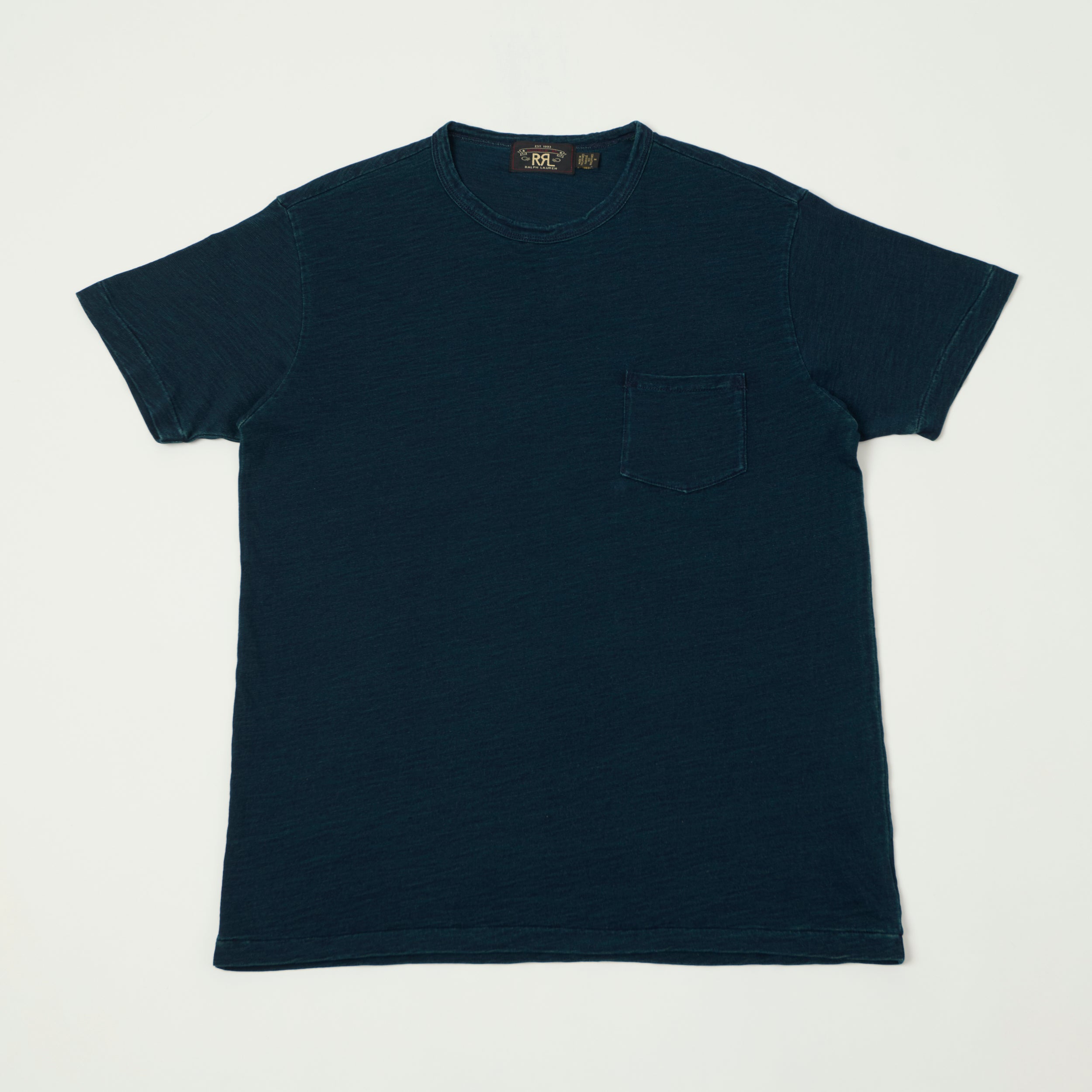 RRL Washed Jersey Pocket T-Shirt - Indigo – SON OF A STAG